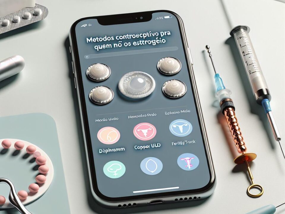 métodos contraceptivos sem estrogênio