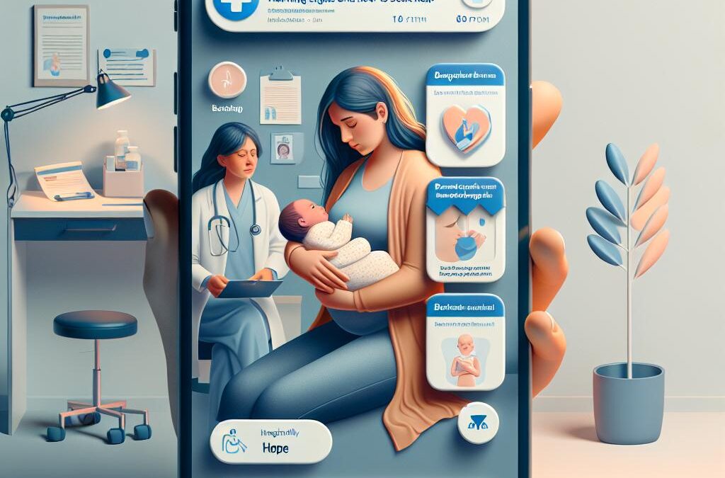 depressão pós-parto sinais de alerta