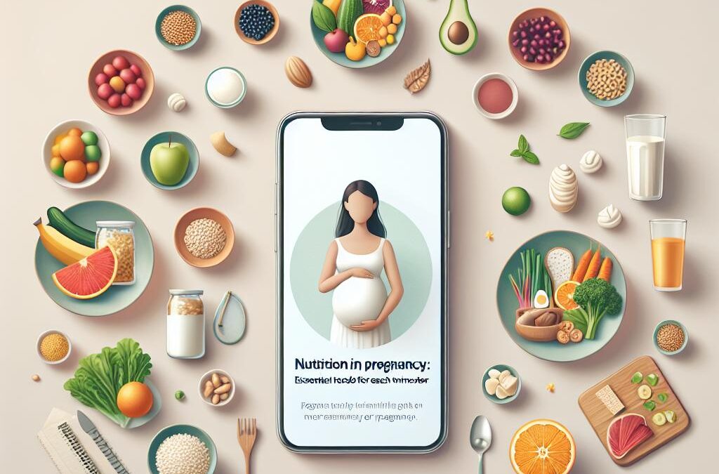 nutrição na gravidez por trimestre